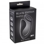        Button Anal Plug Black, 4216-01Lola