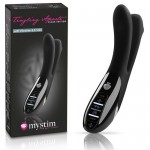   Tingling Apart eStim Vibrator Black Edition , 46877