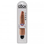    King Cock 9 Vibrating Stiffy Tan 5524-22 PD