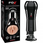       PDX Elite Cock Compressor Vibrating Stroker RD509